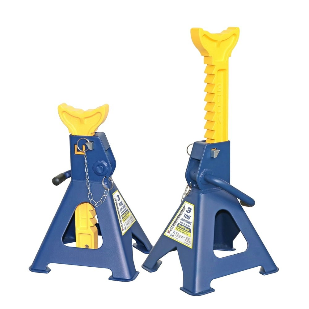 Stronghold 3-Ton Jack Stands 2-Pack: $38.99 Stronghold 3-Ton Jack Stands 2-Pack: $38.99