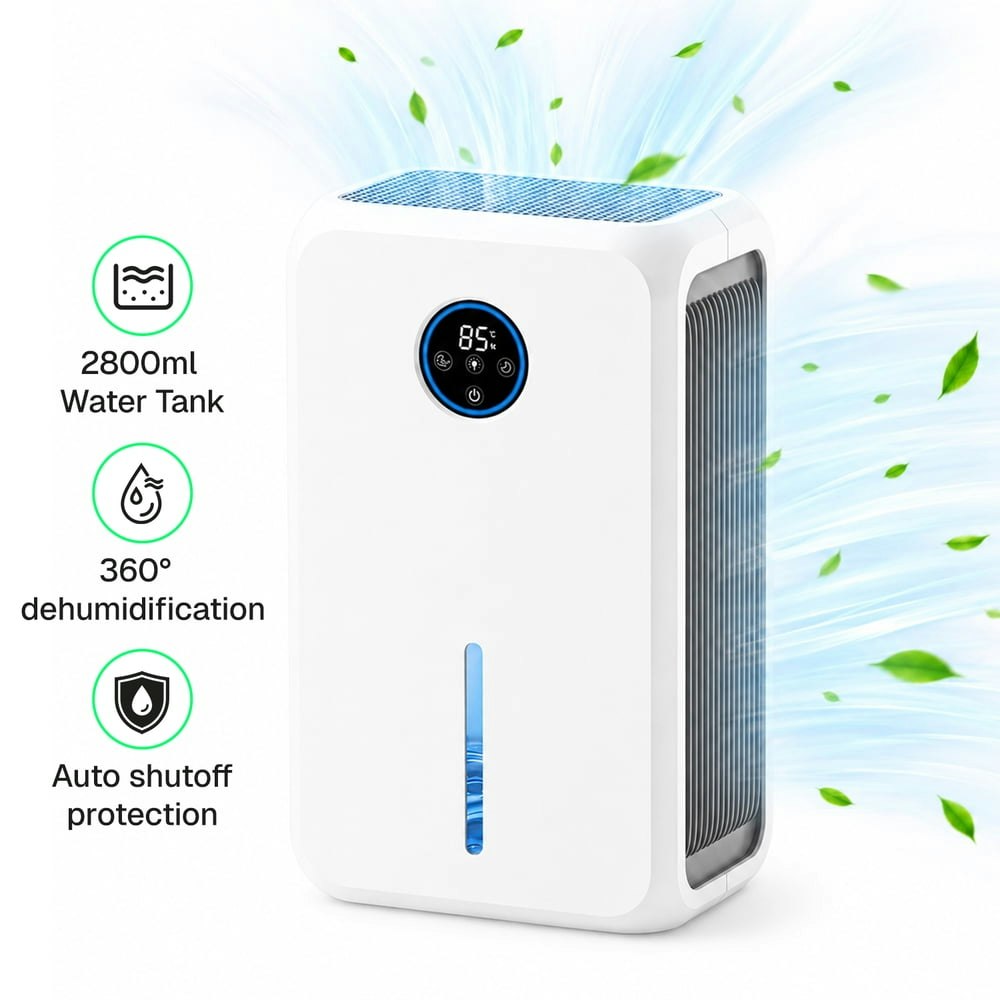 Behome 95-Ounce Dehumidifier: $54.99 Behome 95-Ounce Dehumidifier: $54.99