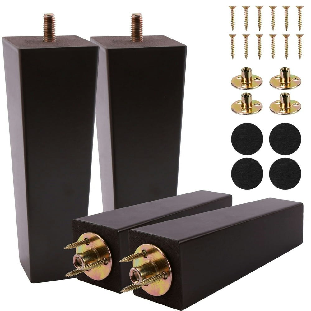 Wavraging 6-Inch Wood Furniture Legs 4-Pack: $15.99 Wavraging 6-Inch Wood Furniture Legs 4-Pack: $15.99