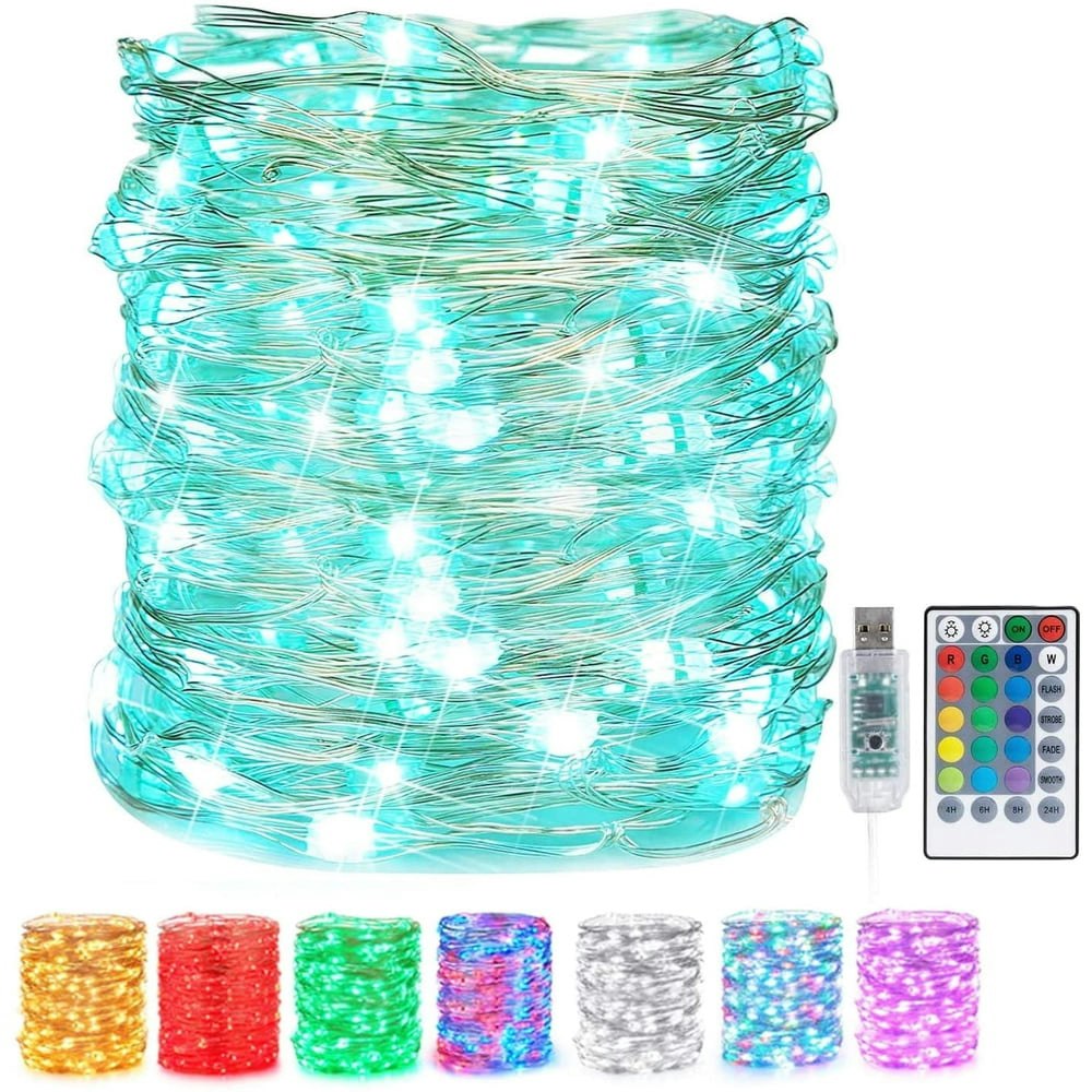 TiokMc 66-Foot 200 LED Fairy String Lights: $10 TiokMc 66-Foot 200 LED Fairy String Lights: $10