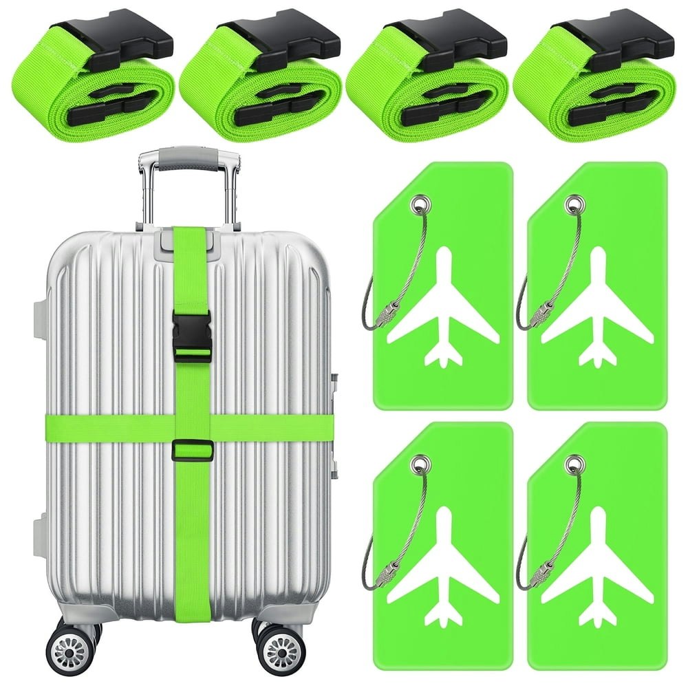 Armscye Luggage Strap and Tag 8-Pack Set: $12.99 Armscye Luggage Strap and Tag 8-Pack Set: $12.99