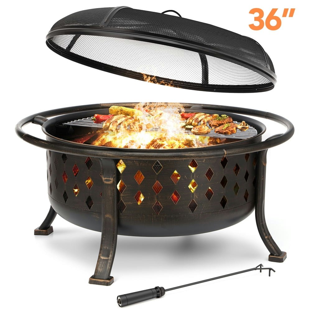 Singlyfire 36-inch Wood Burning Fire Pit: $169.99 Singlyfire 36-inch Wood Burning Fire Pit: $169.99