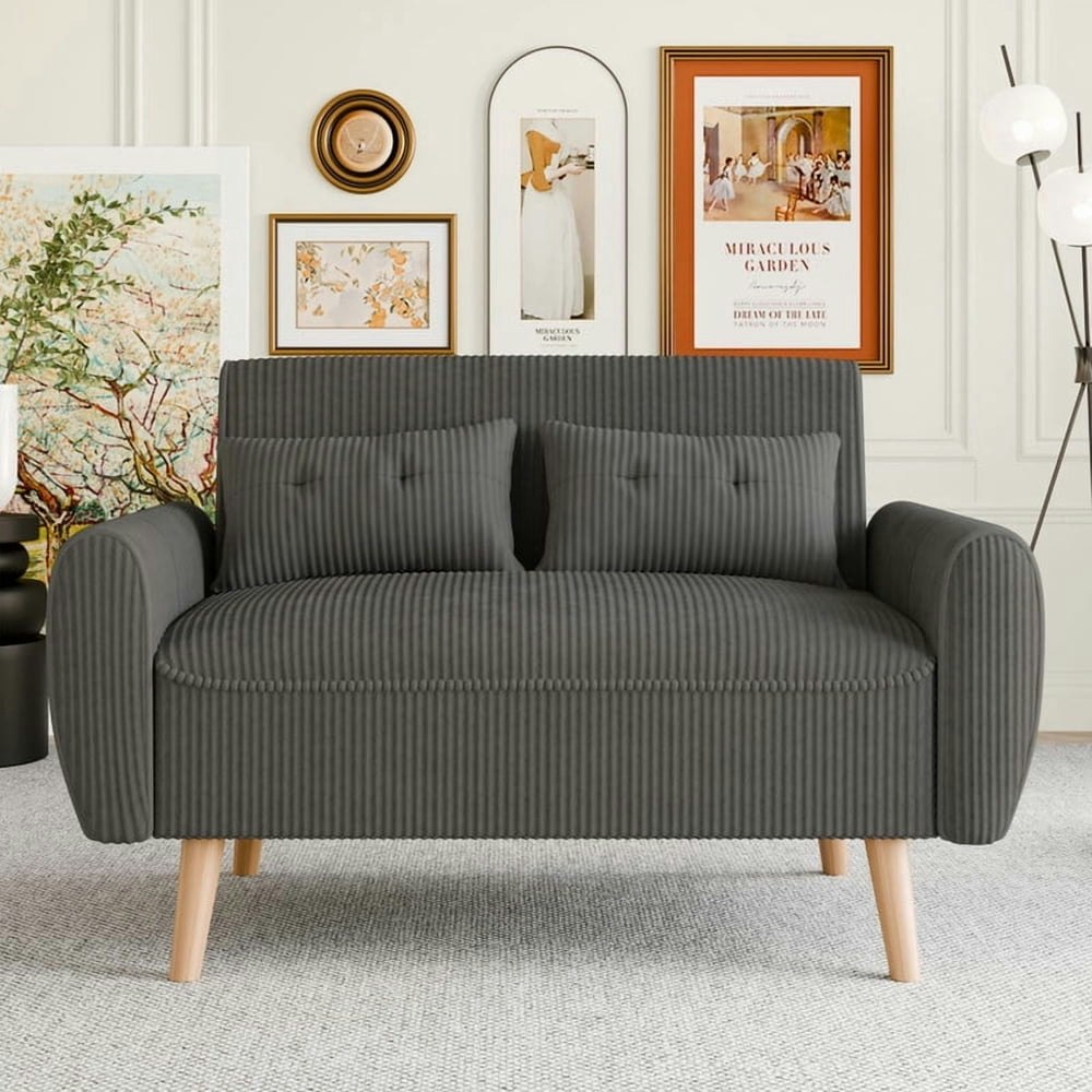 Sobaniilo 47-Inch Modern 2-Seat Loveseat Sofa: $129.96 Sobaniilo 47-Inch Modern 2-Seat Loveseat Sofa: $129.96