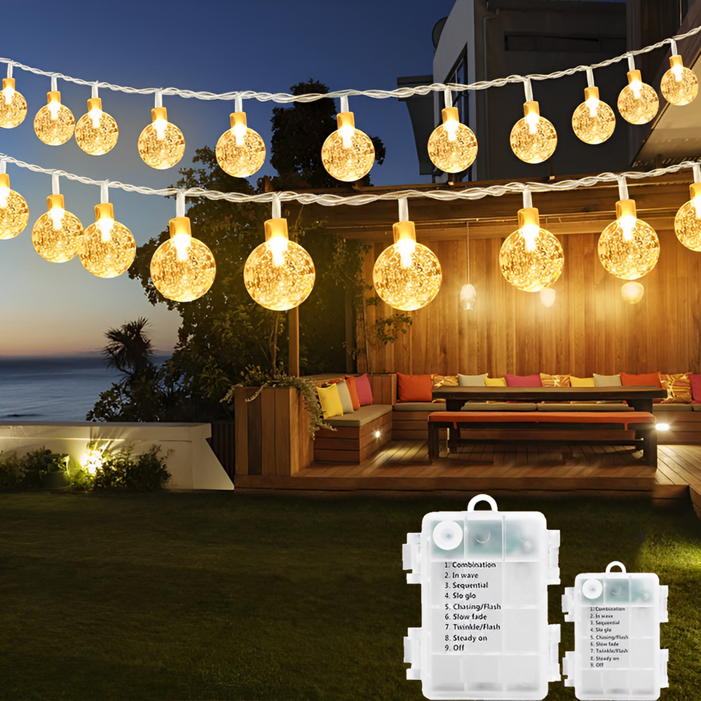 GooingTop 60-Foot 120-LED Battery-Operated Fairy Lights 2-Pack: $19.99 GooingTop 60-Foot 120-LED Battery-Operated Fairy Lights 2-Pack: $19.99