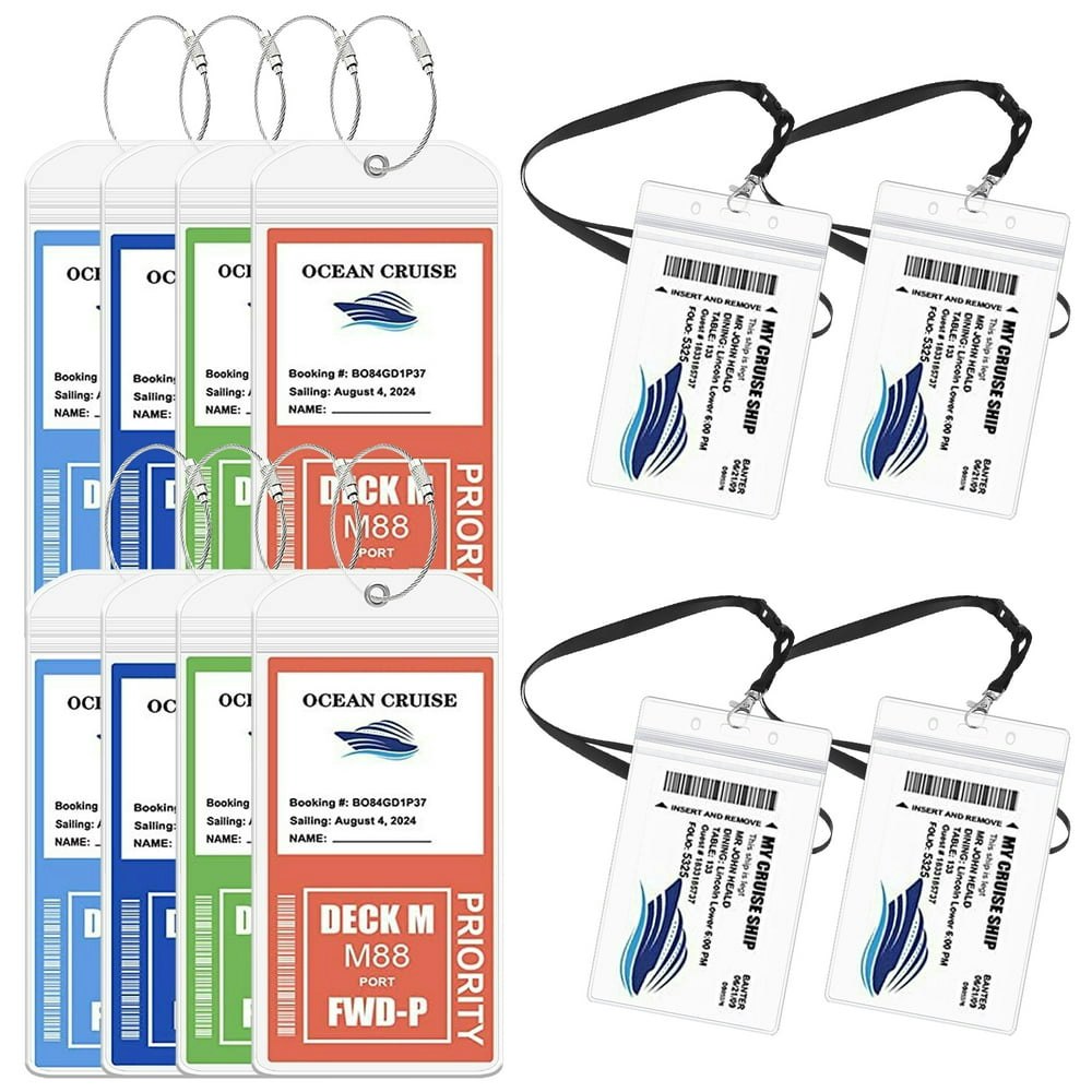 Prdigy Cruise Luggage Tag and ID Holder 12-Pack: $9.99 Prdigy Cruise Luggage Tag and ID Holder 12-Pack: $9.99