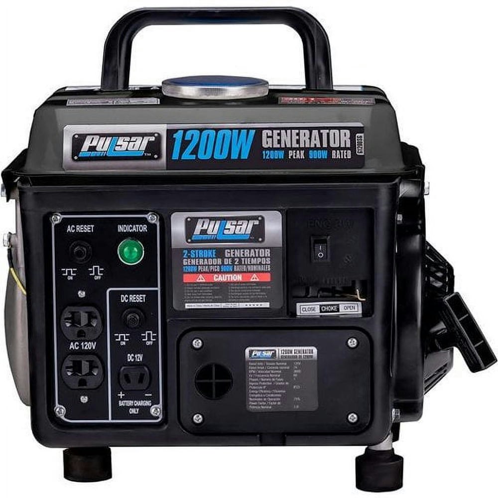 Pulsar 1,200W Portable Gas-Powered Generator: $179 Pulsar 1,200W Portable Gas-Powered Generator: $179