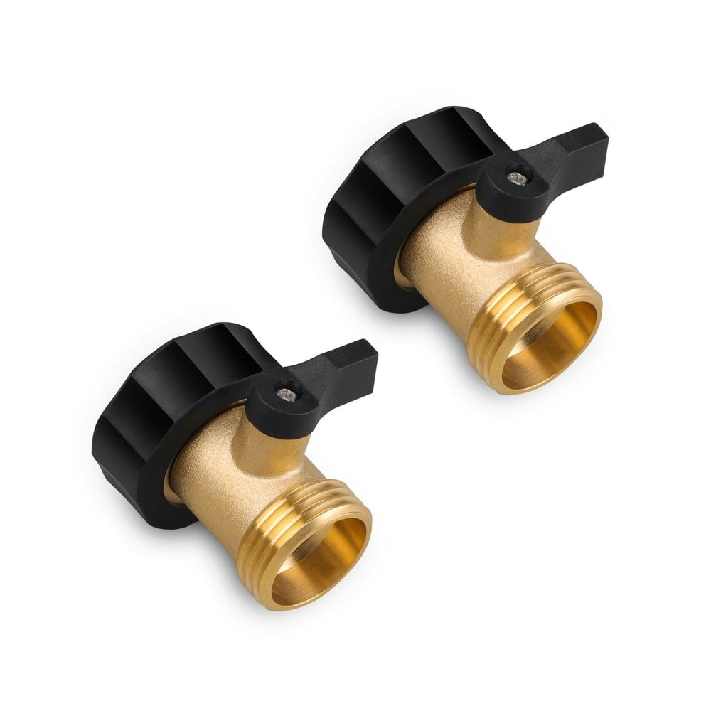 EEEkit 3/4-Inch Brass Garden Hose Shut-Off Valve 2-Pack: $12.99 EEEkit 3/4-Inch Brass Garden Hose Shut-Off Valve 2-Pack: $12.99