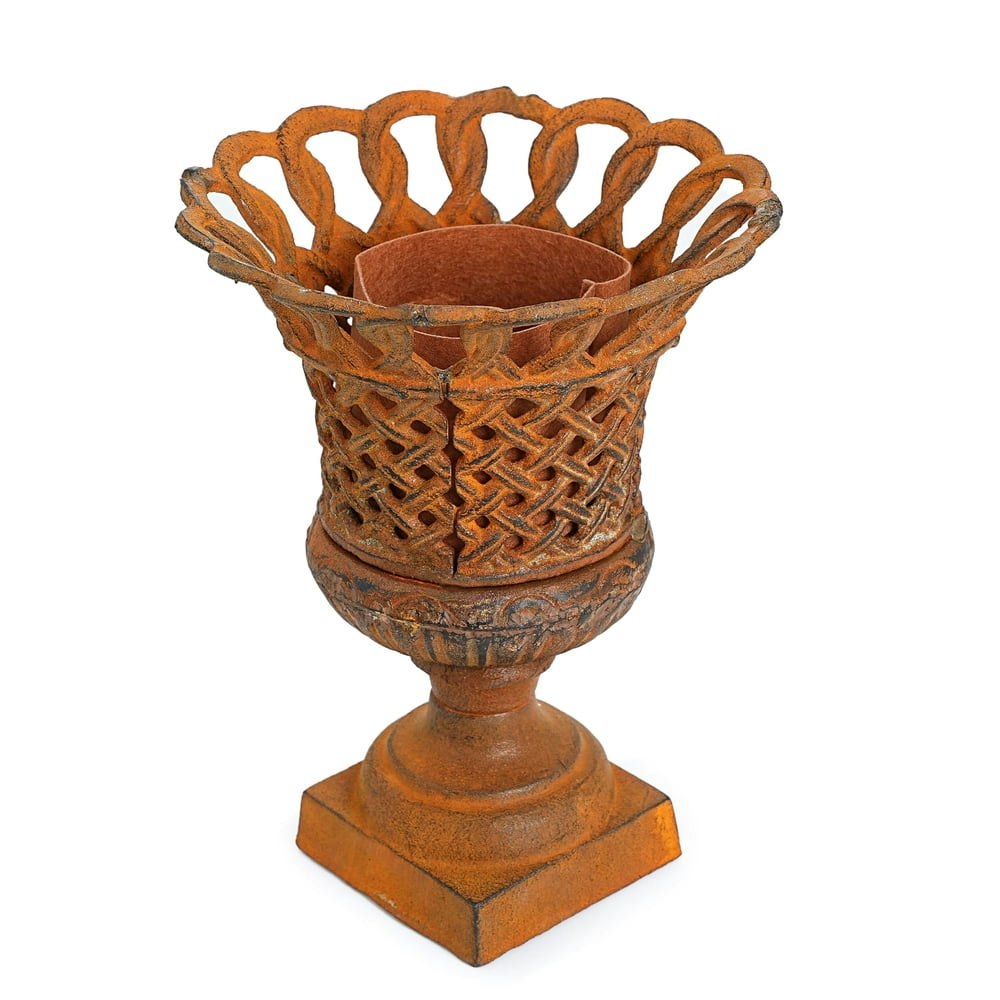 Sungmor Heavy Duty Cast Iron Urn Planter: $79.99