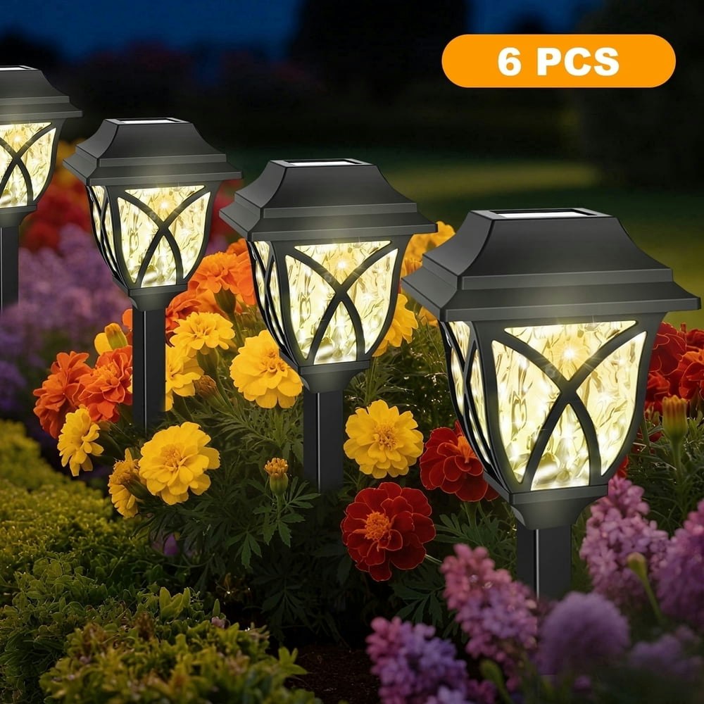 TopZoo Solar Pathway Stake Lights 6-Pack: $24.99 TopZoo Solar Pathway Stake Lights 6-Pack: $24.99