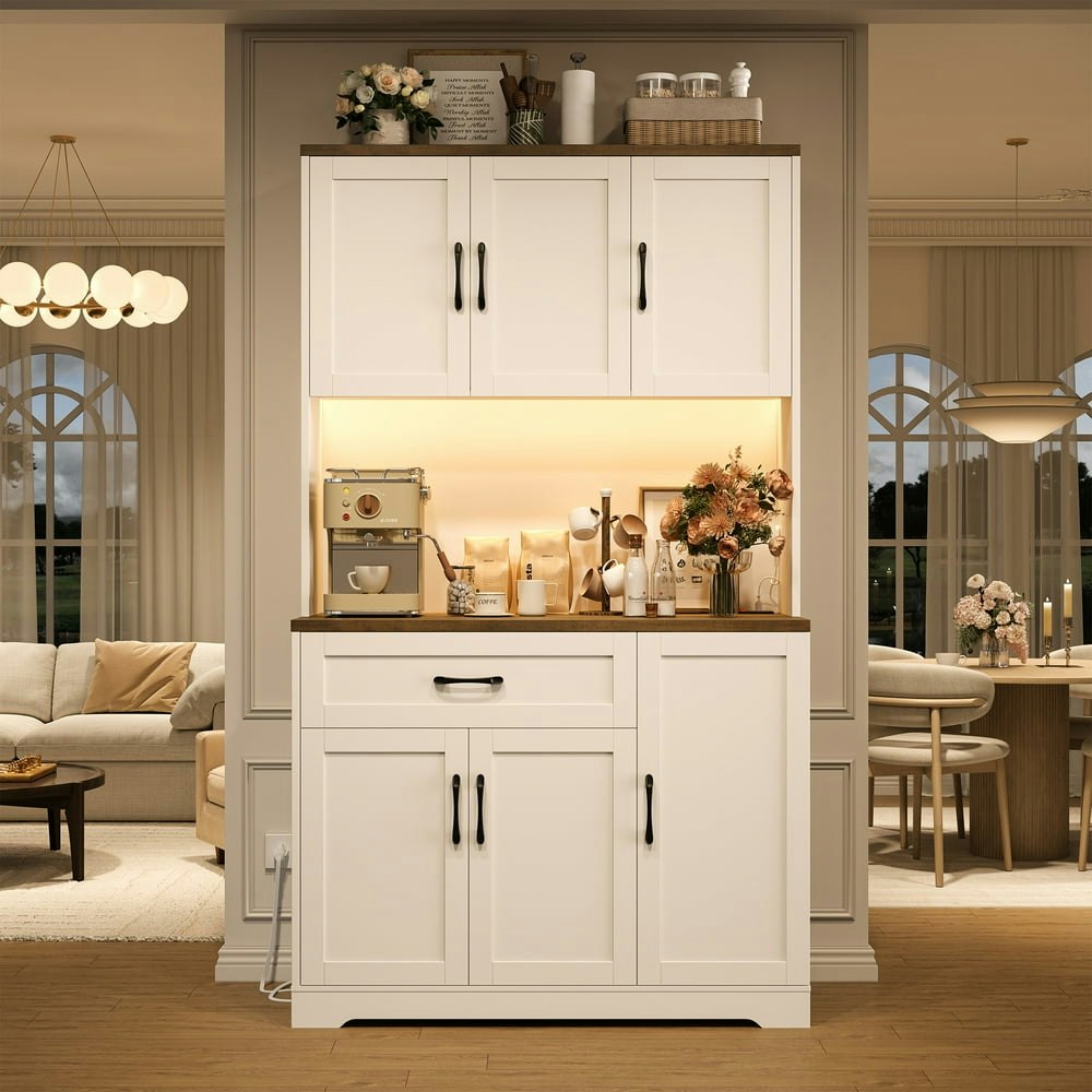 Hiphuta 71-Inch Modern Kitchen Pantry Cabinet: $215.99 Hiphuta 71-Inch Modern Kitchen Pantry Cabinet: $215.99