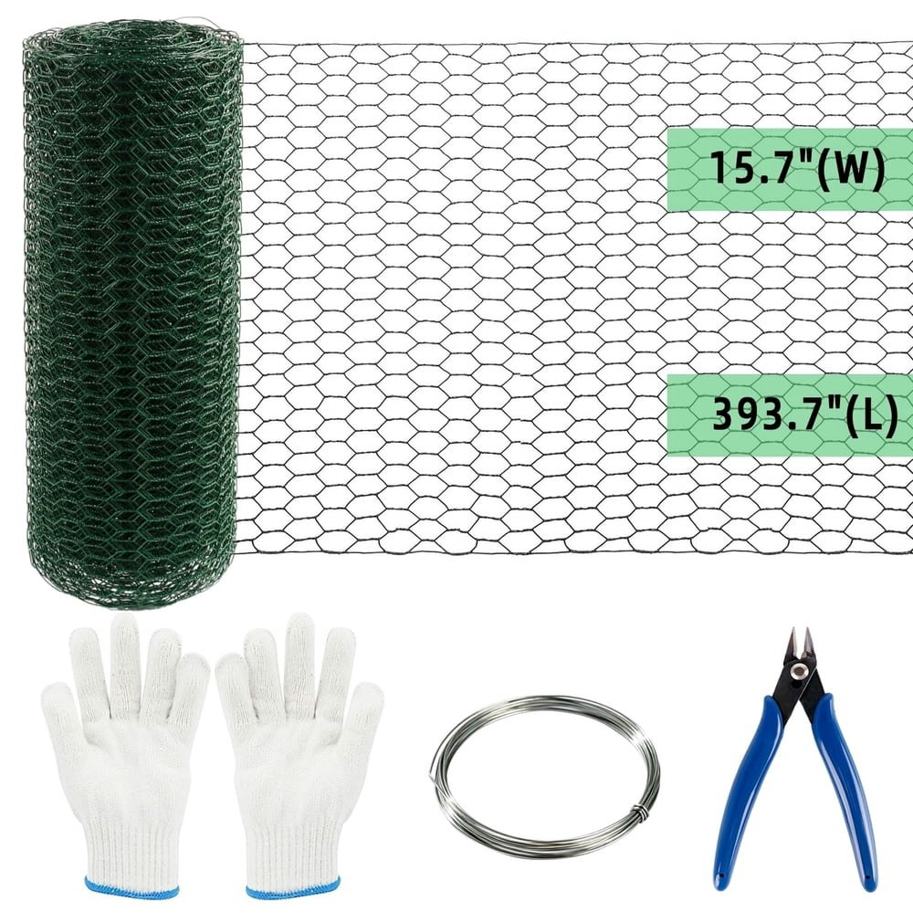 Koralakiri Green Floral Chicken Wire 15.7-inch x 393.7-inch: $22.99 Koralakiri Green Floral Chicken Wire 15.7-inch x 393.7-inch: $22.99