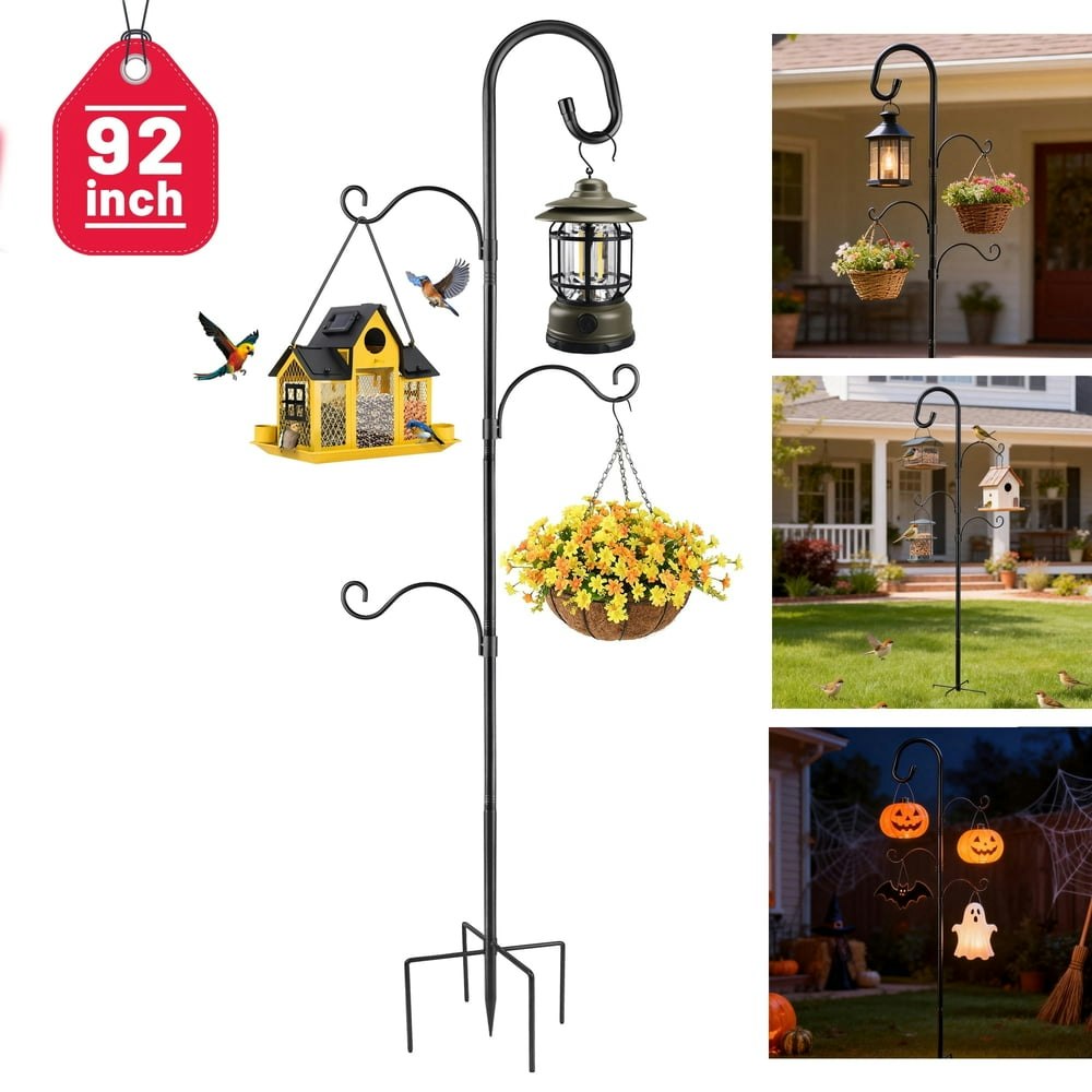 92-Inch Heavy Duty Shepherd's Hook 2-Pack: $23.99 92-Inch Heavy Duty Shepherd's Hook 2-Pack: $23.99