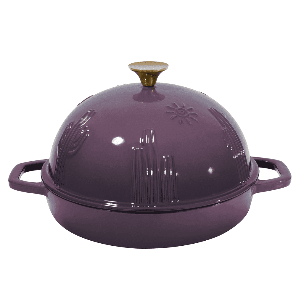 Flavehc Enameled Cast Iron Bread Oven with Dome Lid: $41.99 Flavehc Enameled Cast Iron Bread Oven with Dome Lid: $41.99