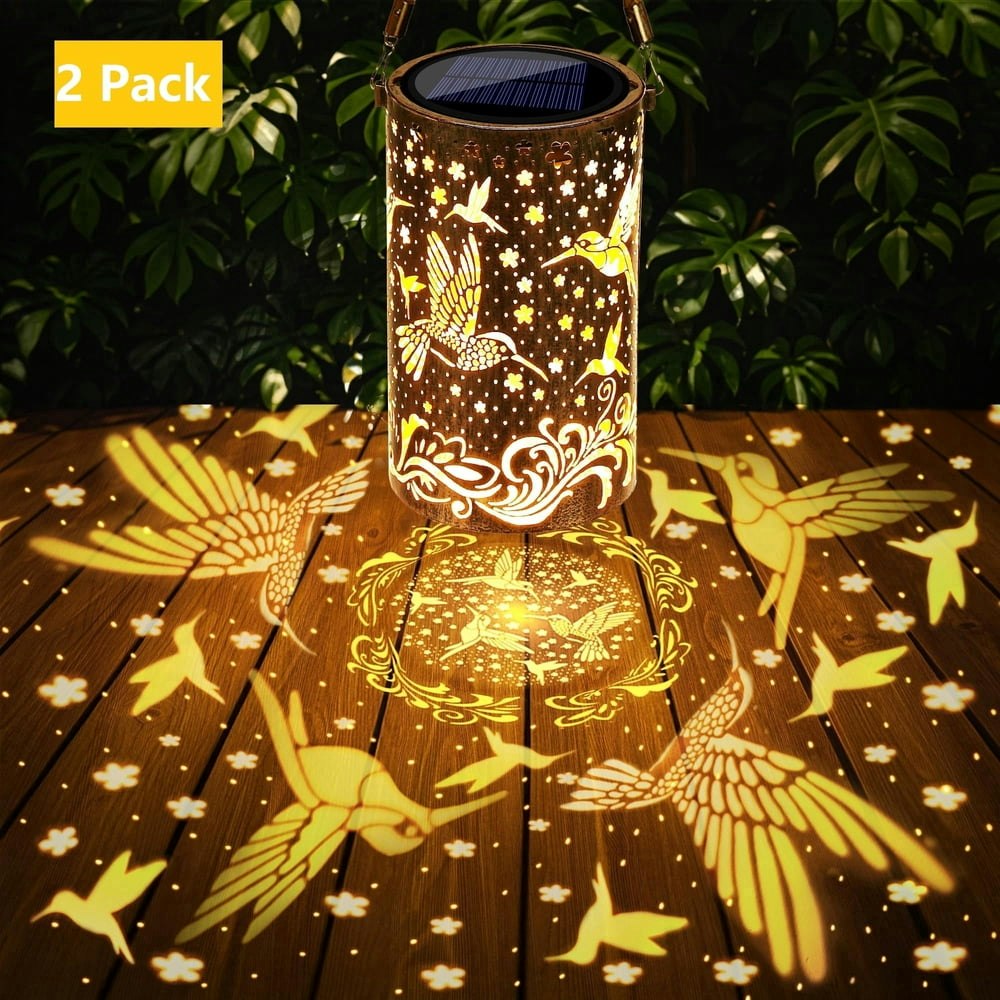 Ceevoo Hanging Solar Lanterns 2-Pack: $26.99 Ceevoo Hanging Solar Lanterns 2-Pack: $26.99