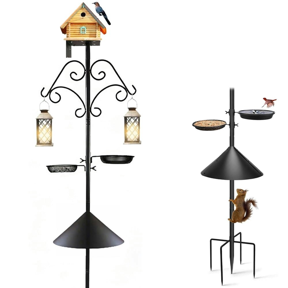 92-Inch Outdoor Bird Feeder Pole Stand: $32.99 92-Inch Outdoor Bird Feeder Pole Stand: $32.99