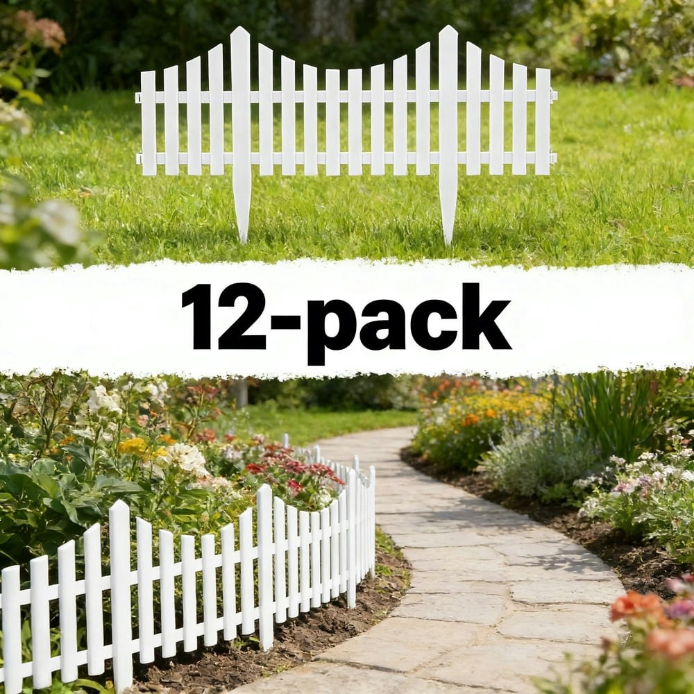 Garden Edging Border 24-Foot 12-Pack: $32.59 Garden Edging Border 24-Foot 12-Pack: $32.59