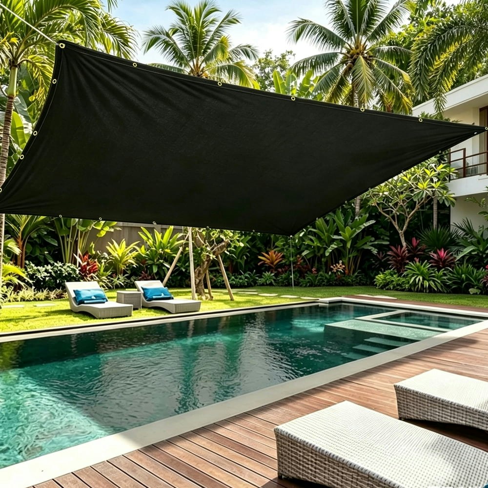 Lcgod 12x12ft Patio Sun Shade Canopy: $25.99 Lcgod 12x12ft Patio Sun Shade Canopy: $25.99