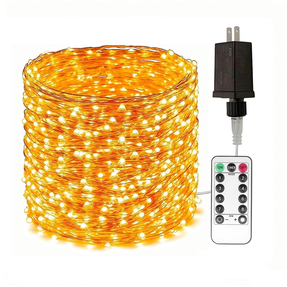Resnice 66-Foot 200 LED Warm White Fairy String Lights: $14.99 Resnice 66-Foot 200 LED Warm White Fairy String Lights: $14.99