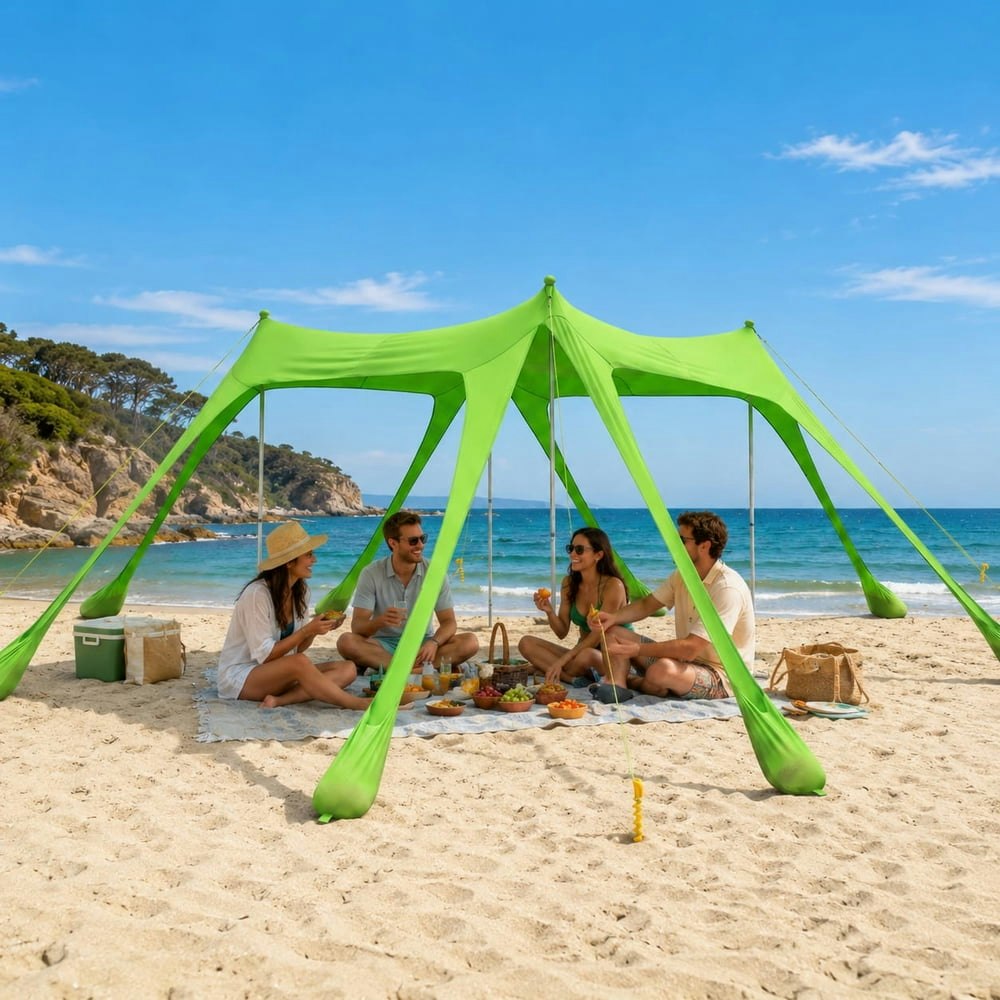 Rnkr Beach Tent Sun Shelter: $69.99 Rnkr Beach Tent Sun Shelter: $69.99