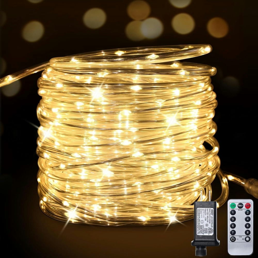 Resnice 165-Foot 500-LED Connectable Rope Lights 5-Pack: $49.99 Resnice 165-Foot 500-LED Connectable Rope Lights 5-Pack: $49.99
