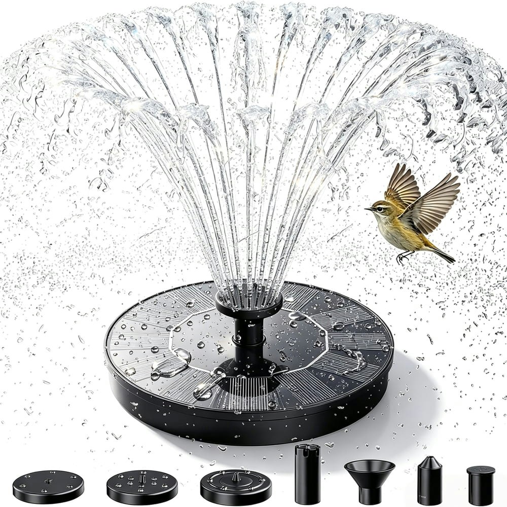 Moyawsdgn 1.5W 6.3-inch Floating Solar Water Pump: $12.73 Moyawsdgn 1.5W 6.3-inch Floating Solar Water Pump: $12.73