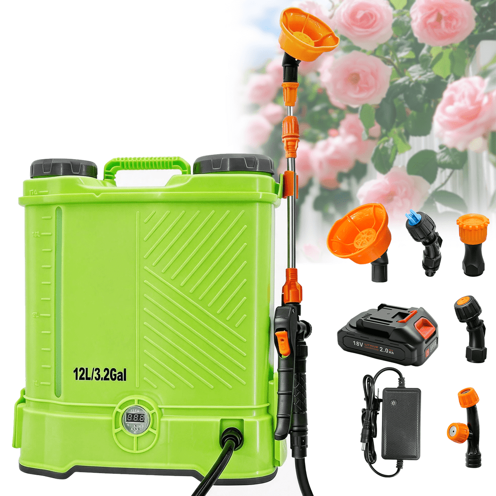 3.2-Gallon 18V Battery Powered Backpack Sprayer: $81.99 3.2-Gallon 18V Battery Powered Backpack Sprayer: $81.99