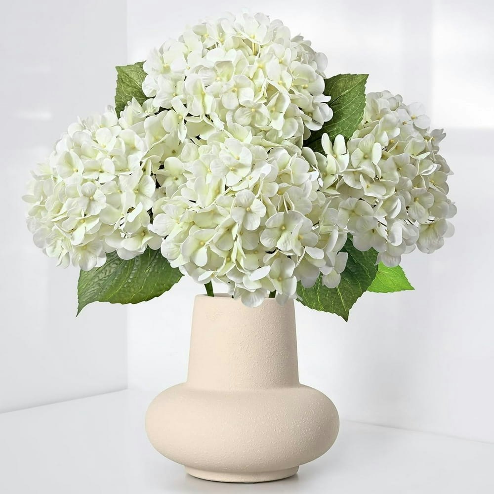 Waipfaru 20-Inch Artificial Hydrangea Flowers 4-Pack: $21.99 Waipfaru 20-Inch Artificial Hydrangea Flowers 4-Pack: $21.99