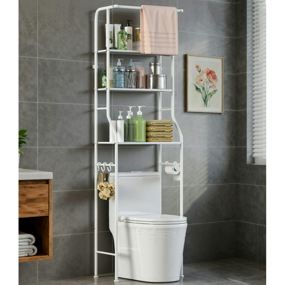 Riousery 3-Tier Over the Toilet Storage Rack: $35.99 Riousery 3-Tier Over the Toilet Storage Rack: $35.99