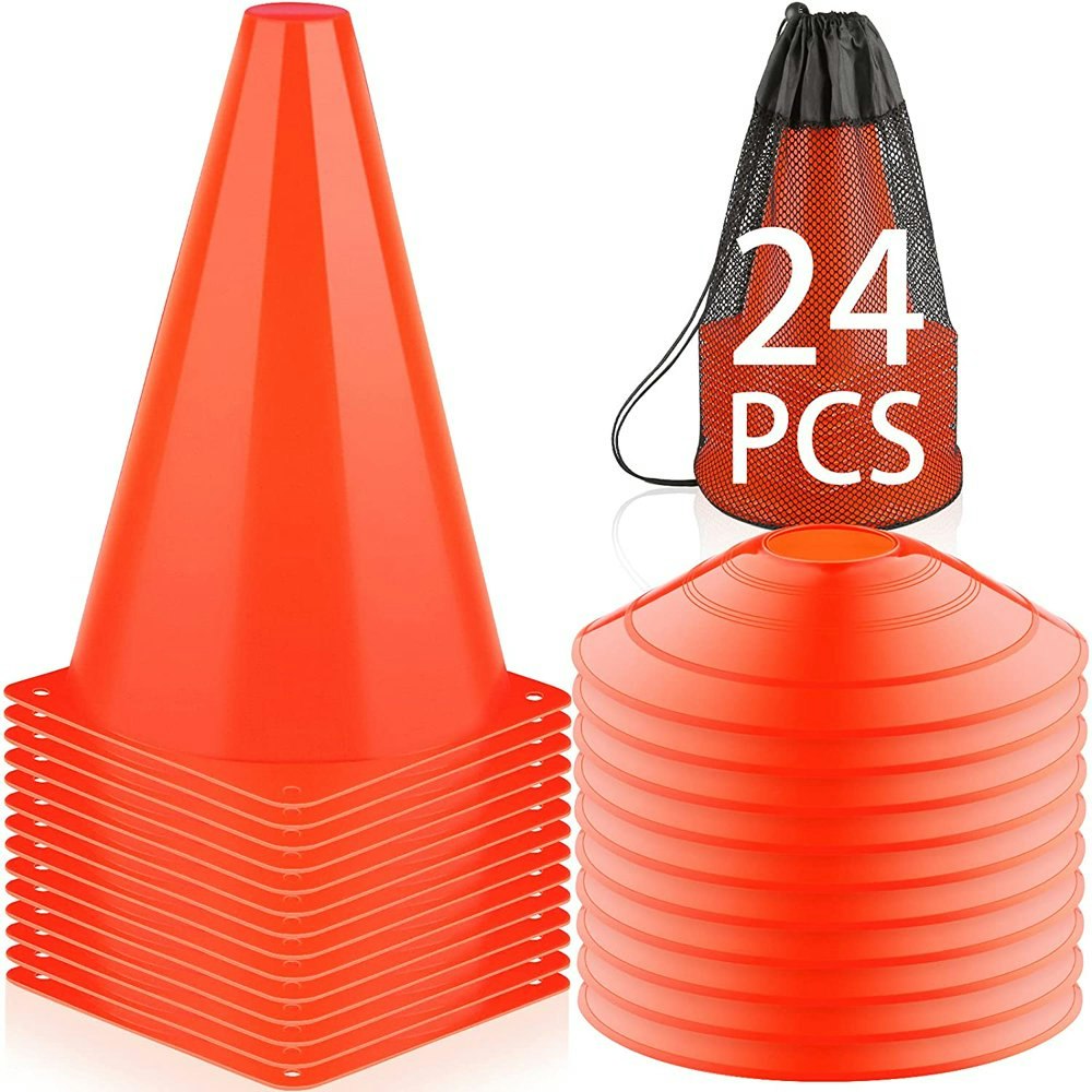 Lanney 9-Inch Sports Cones 24-Pack: $15.38 Lanney 9-Inch Sports Cones 24-Pack: $15.38