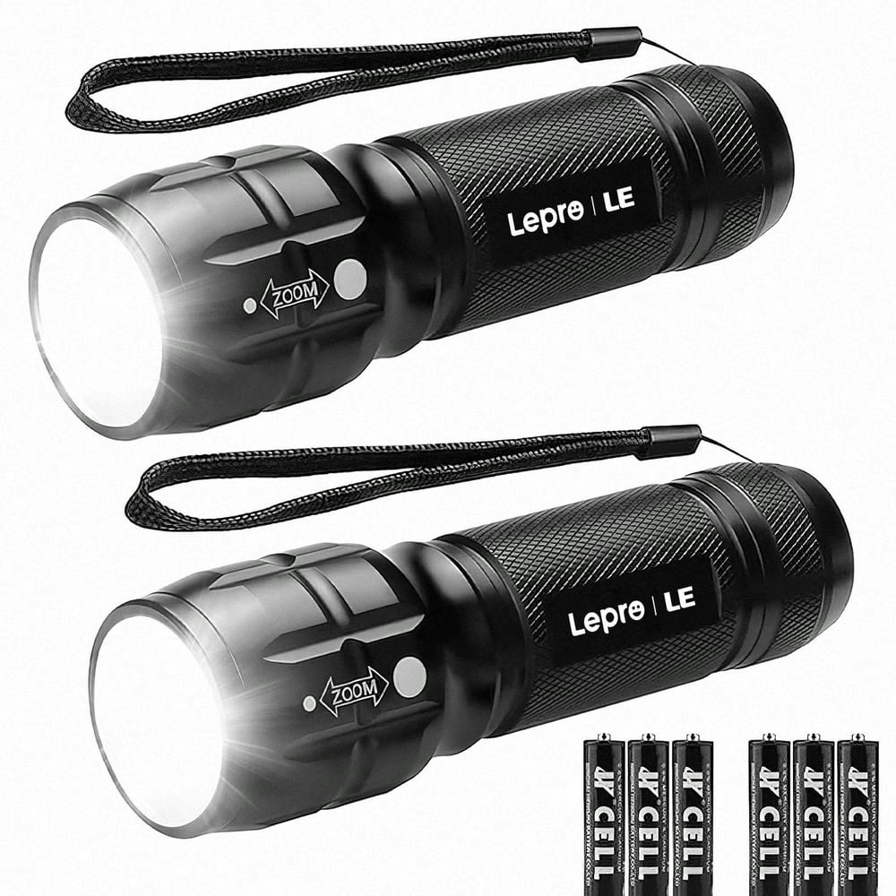 Lepro Mini LED Tactical Flashlight 2-Pack: $14.99 Lepro Mini LED Tactical Flashlight 2-Pack: $14.99