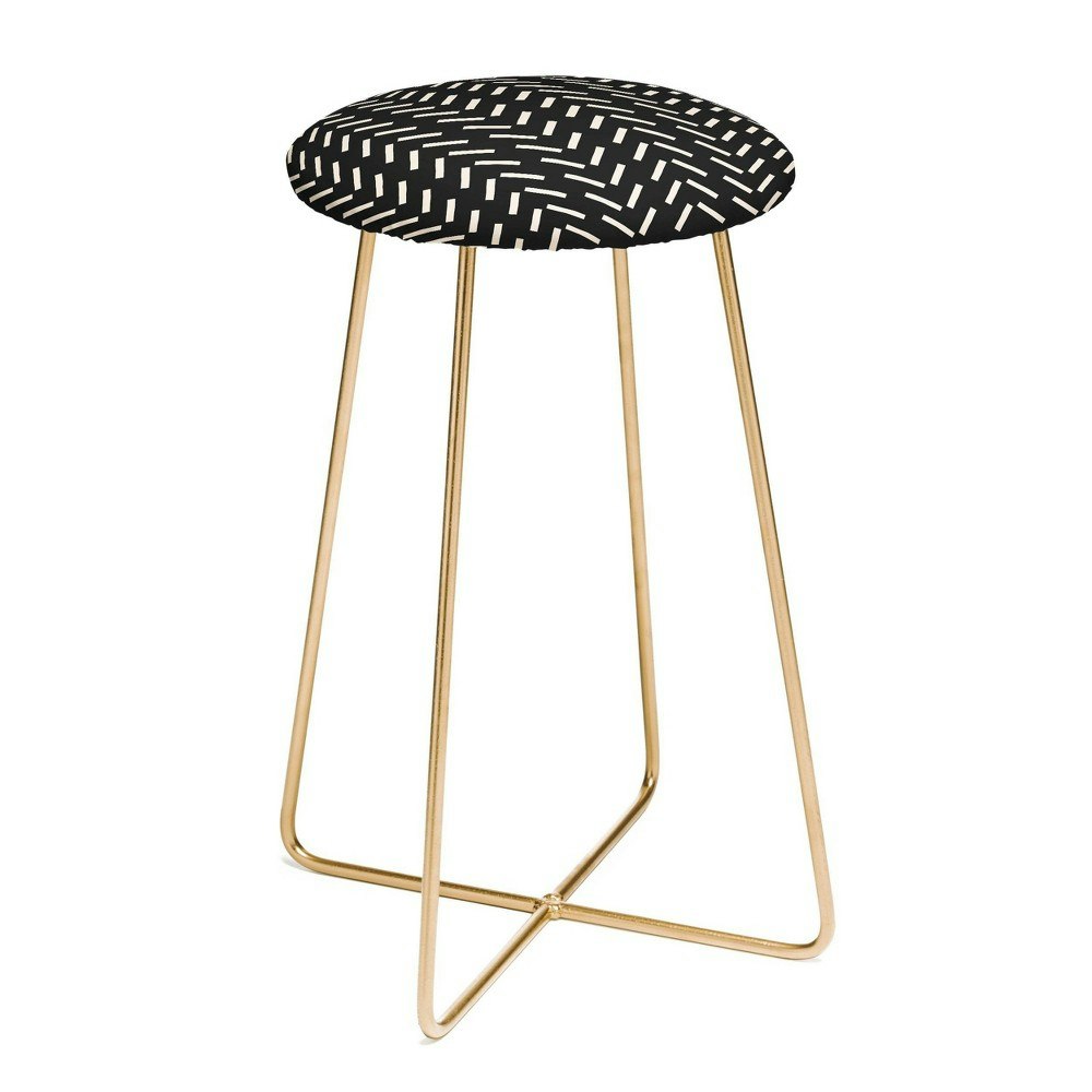 Nick Quintero Herringbone Counter Height Barstool: $296.99 Nick Quintero Herringbone Counter Height Barstool: $296.99
