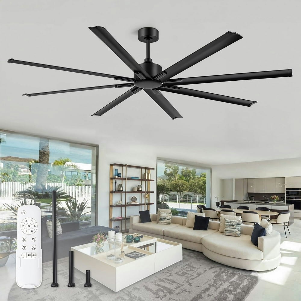 Zardon 84-Inch Ceiling Fan with Light and Remote Control: $189.99 Zardon 84-Inch Ceiling Fan with Light and Remote Control: $189.99