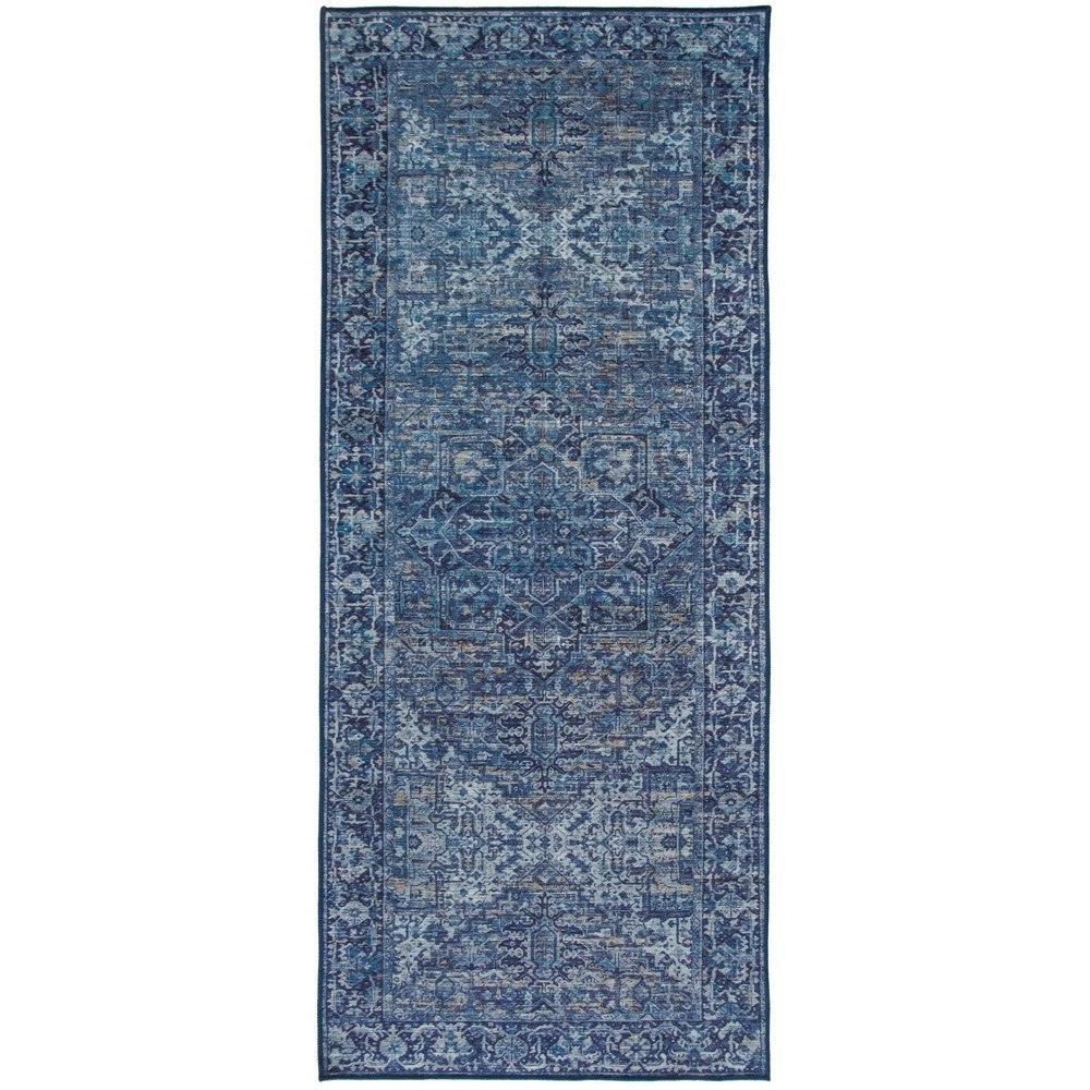 Realife 2'6" x 8' Machine Washable Traditional Runner Rug: $62.99