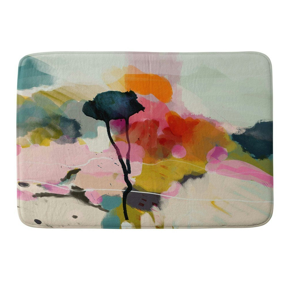 Deny Designs Paysage Abstract Memory Foam Bath Rug: $65.99