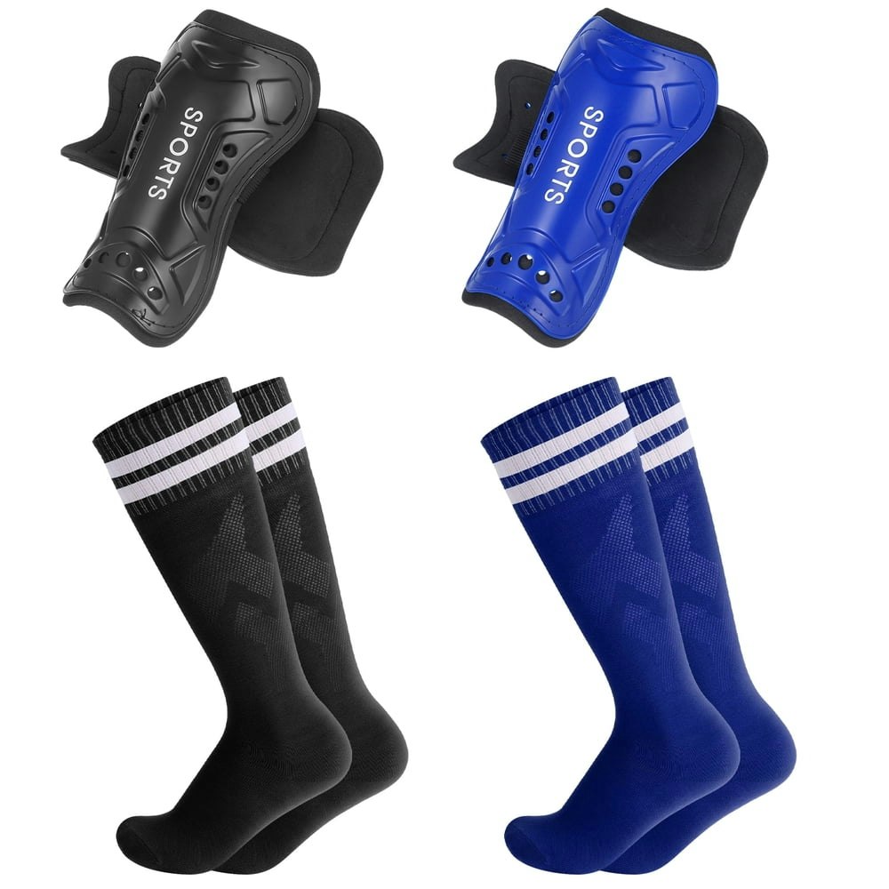 Hengguang Kids Soccer Shin Guards and Socks 2-Pair Set: $11.27 Hengguang Kids Soccer Shin Guards and Socks 2-Pair Set: $11.27
