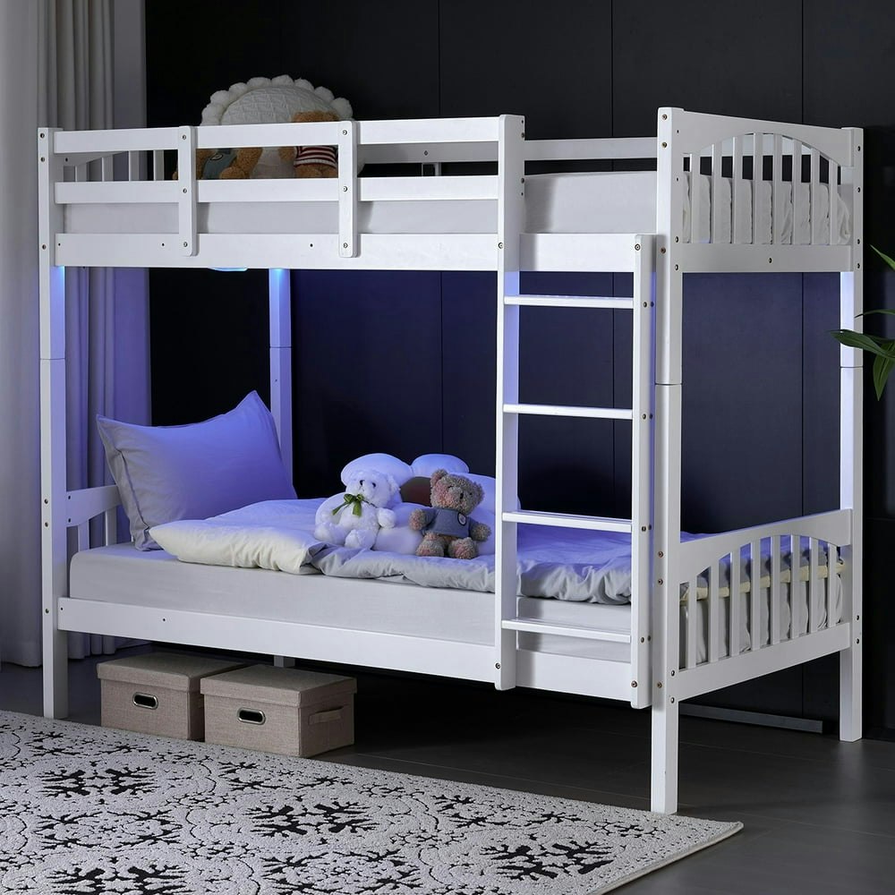 Zimtown Twin-over-Twin Wood Bunk Bed: $215.99 Zimtown Twin-over-Twin Wood Bunk Bed: $215.99