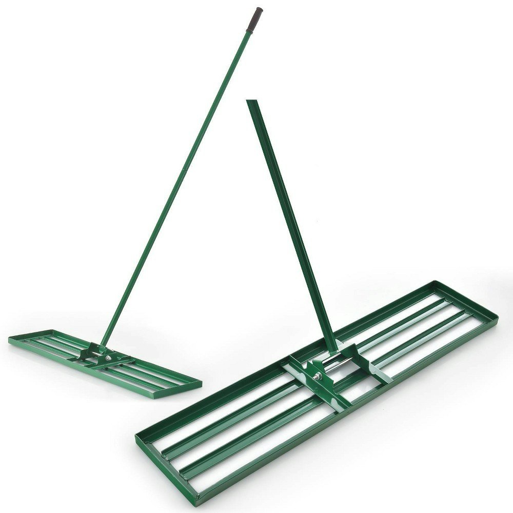 Wellfor 36-inch Metal Ergonomic Lawn Leveling Rake: $169.99 Wellfor 36-inch Metal Ergonomic Lawn Leveling Rake: $169.99