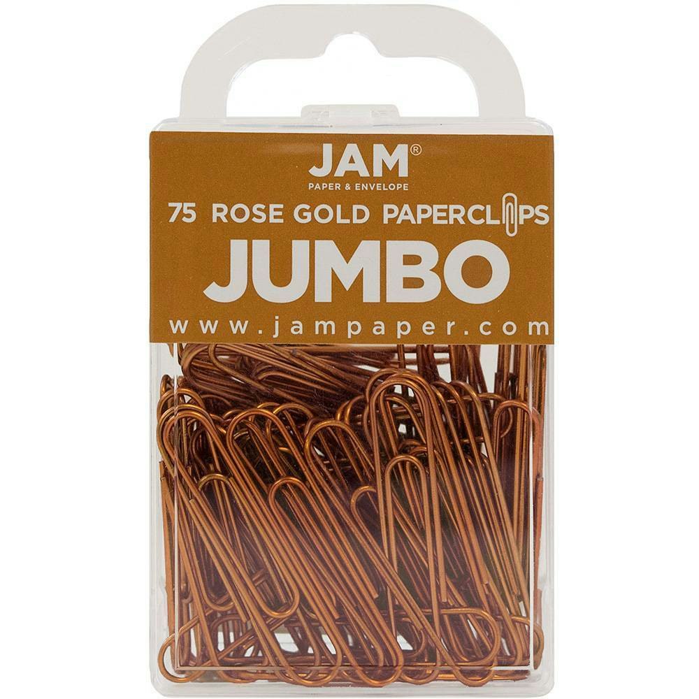 Jam Paper 2-Inch Jumbo Paper Clips 75-Pack: $9.99 Jam Paper 2-Inch Jumbo Paper Clips 75-Pack: $9.99