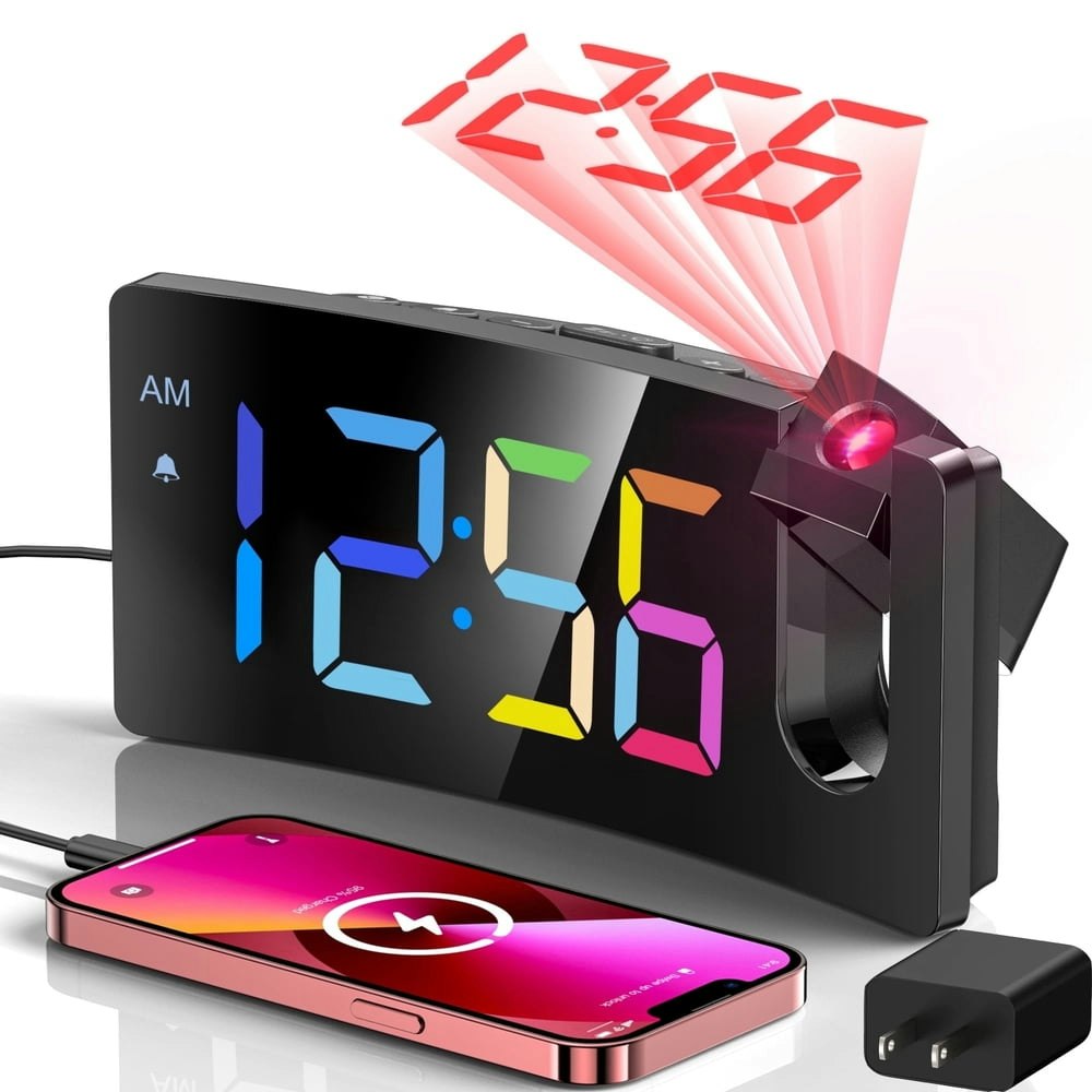 Mpow Projection Alarm Clock: $18.99 Mpow Projection Alarm Clock: $18.99