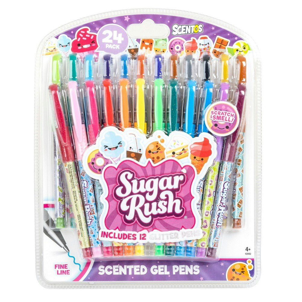 Sugar Rush Candy-Scented Gel Pens 24-Pack: $15.19 Sugar Rush Candy-Scented Gel Pens 24-Pack: $15.19