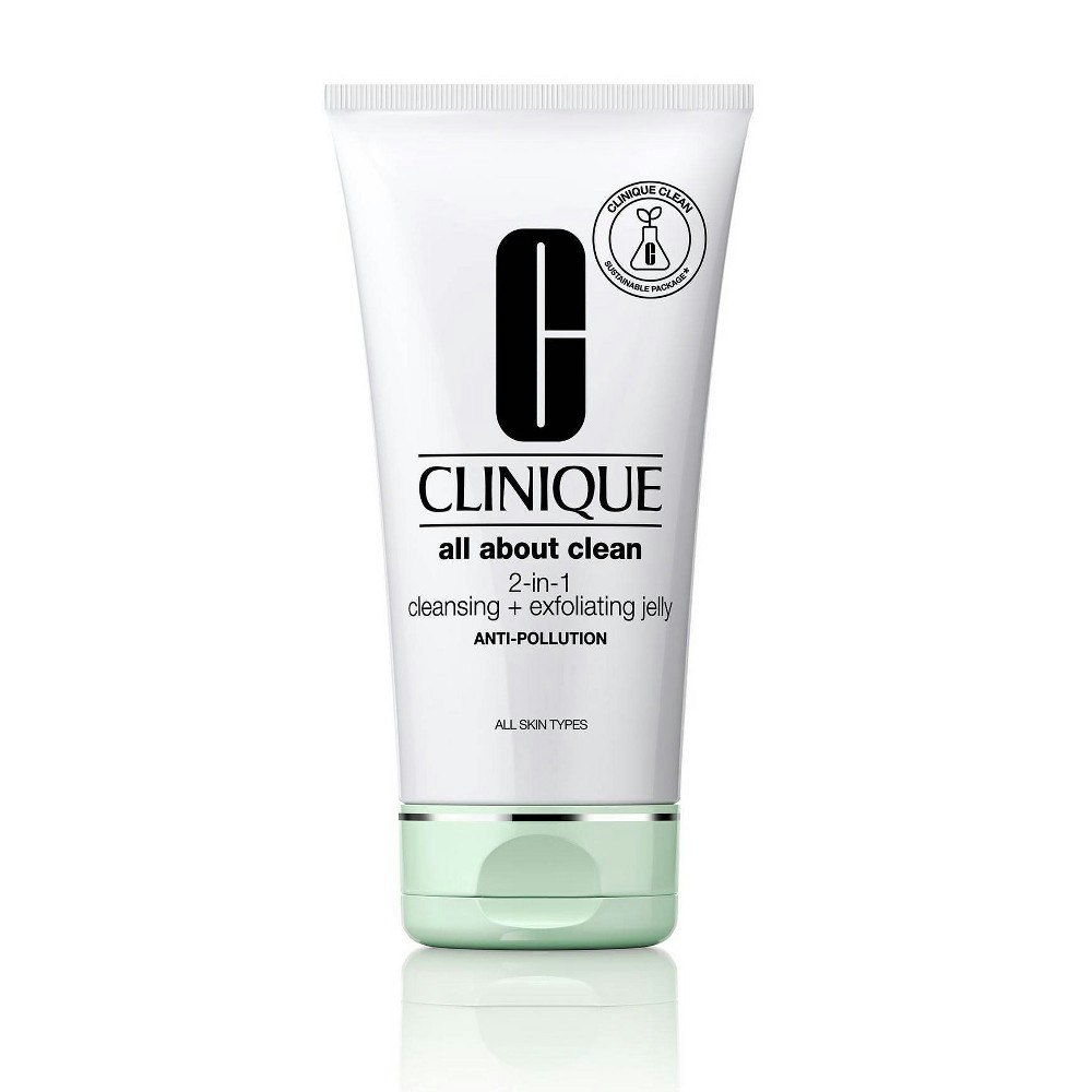 Clinique All About Clean 2-in-1 Cleansing + Exfoliating Jelly 5-fl oz: $32