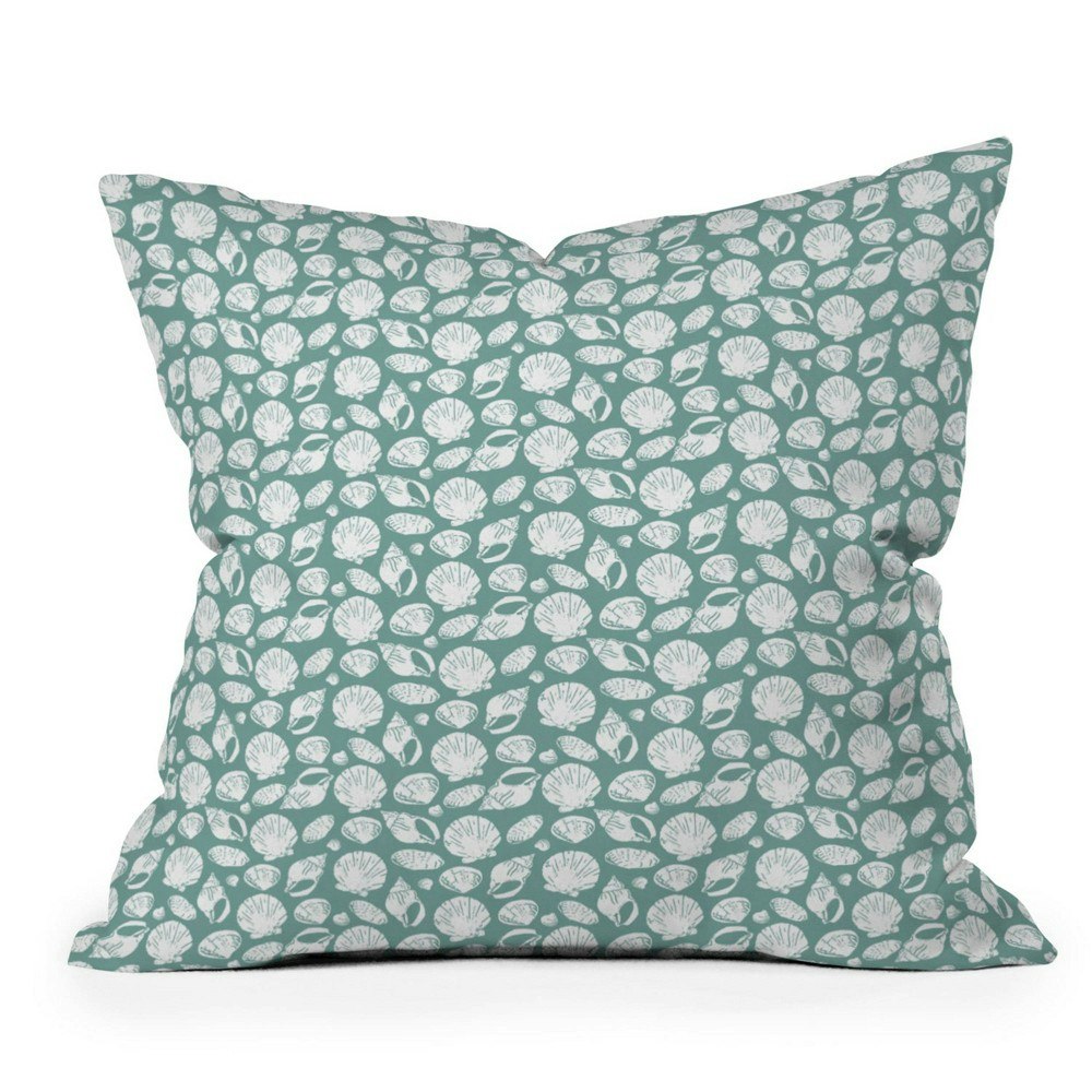 16"x16" Leah Keggi Shells Square Throw Pillow: $44.99 16"x16" Leah Keggi Shells Square Throw Pillow: $44.99