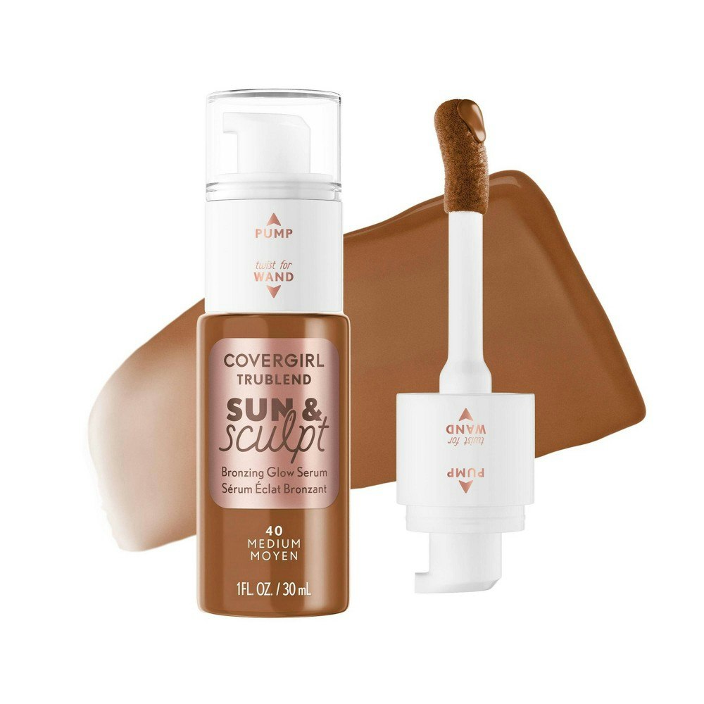 Covergirl TruBlend Sun and Sculpt Bronzing Glow Serum 1-Ounce: $10.99 Covergirl TruBlend Sun and Sculpt Bronzing Glow Serum 1-Ounce: $10.99