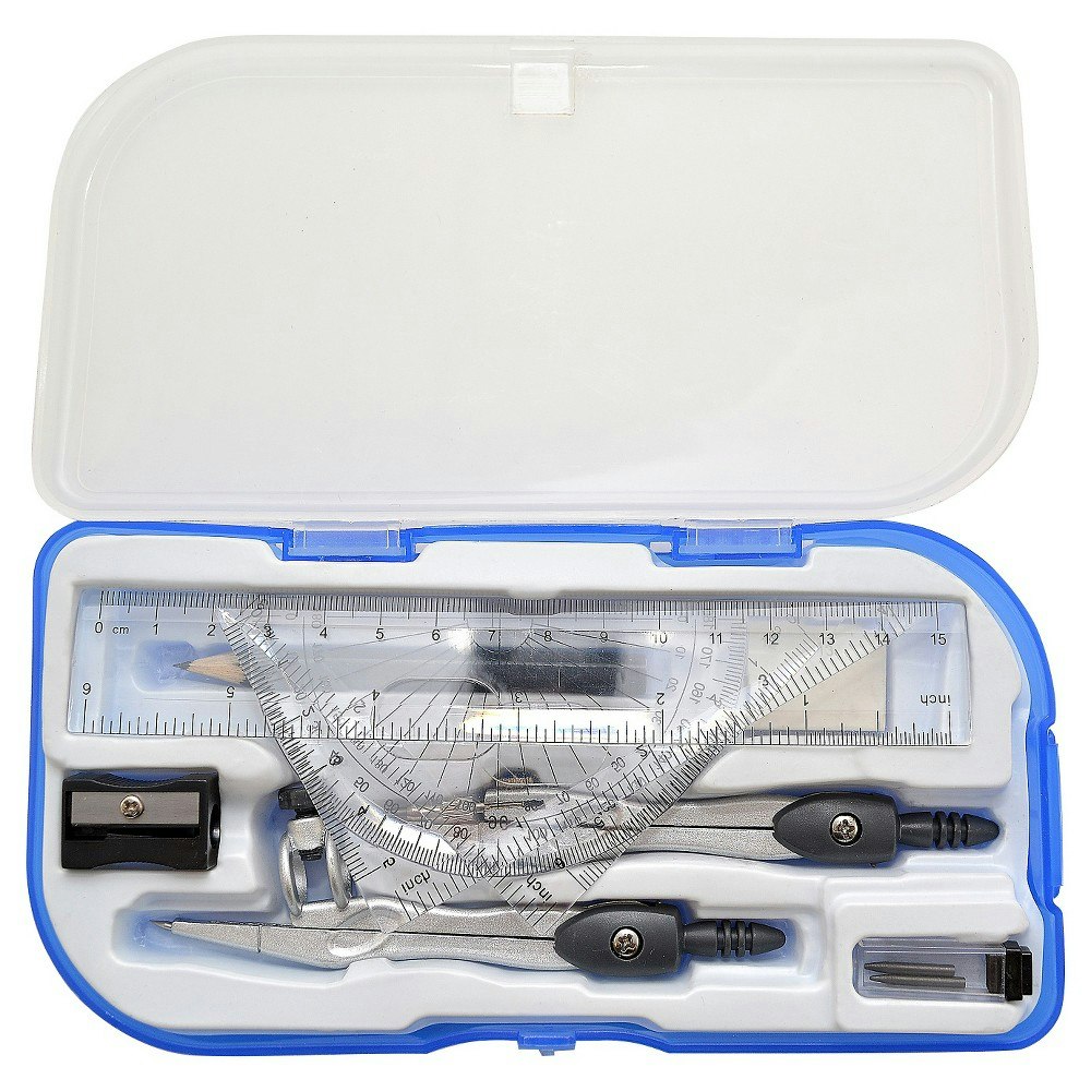 Up&up 10-Piece Math Tool Kit: $7.99 Up&up 10-Piece Math Tool Kit: $7.99