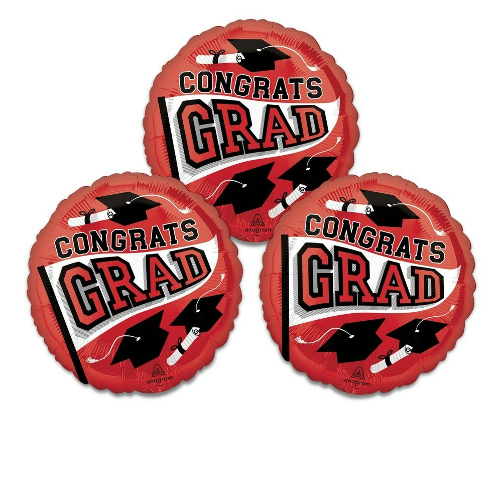 Mayflower Congrats Grad Balloon 3-Pack: $9.99 Mayflower Congrats Grad Balloon 3-Pack: $9.99