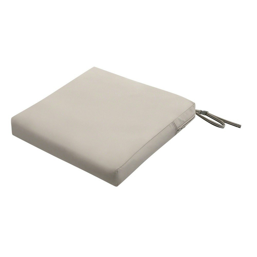 Classic Accessories 19" x 19" x 3" Ravenna Water-Resistant Patio Seat Cushion: $34.99 Classic Accessories 19" x 19" x 3" Ravenna Water-Resistant Patio Seat Cushion: $34.99