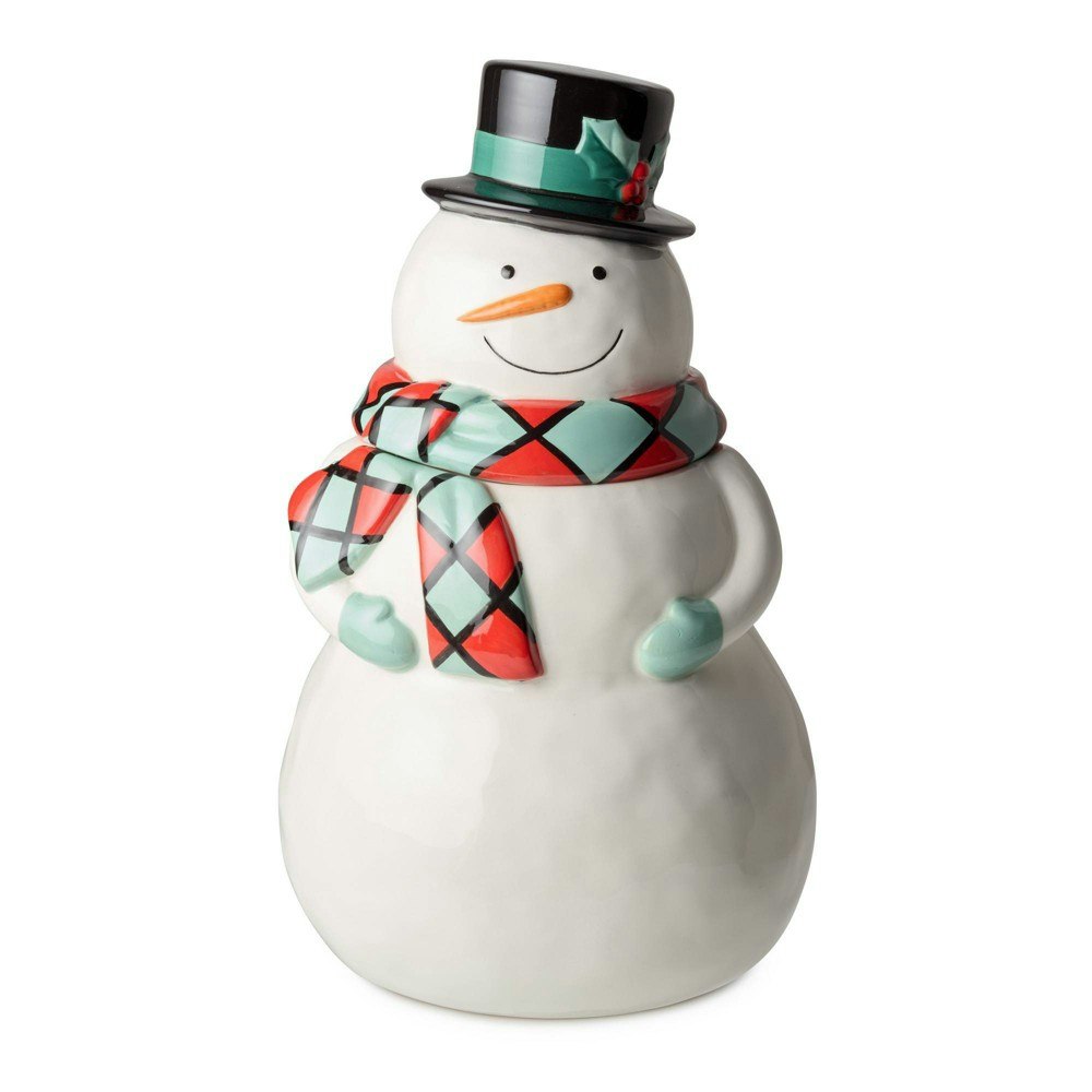 Certified International 72oz Christmas Whimsy Snowman Cookie Jar: $59.99 Certified International 72oz Christmas Whimsy Snowman Cookie Jar: $59.99