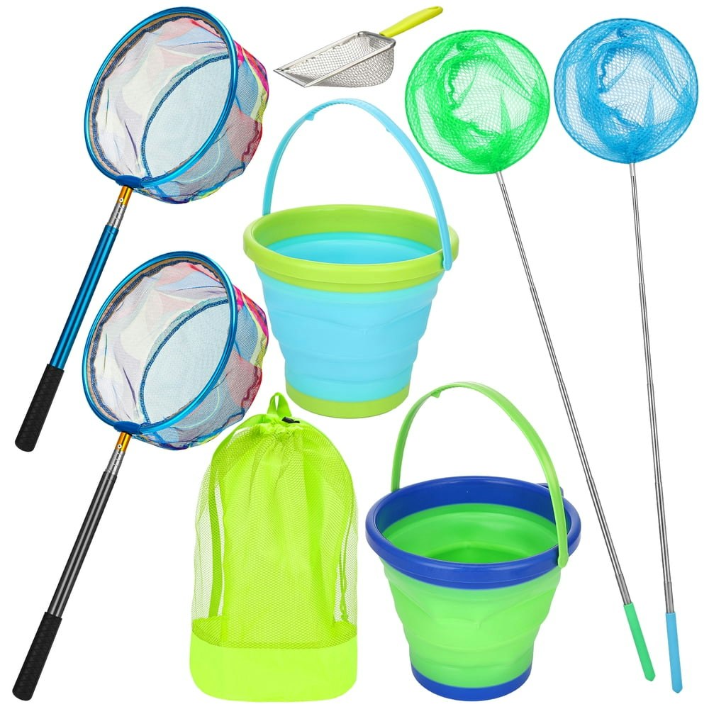 Hengguang Kids Fishing Net, Bucket, and Sand Shovel 8-Piece Set: $21.49 Hengguang Kids Fishing Net, Bucket, and Sand Shovel 8-Piece Set: $21.49