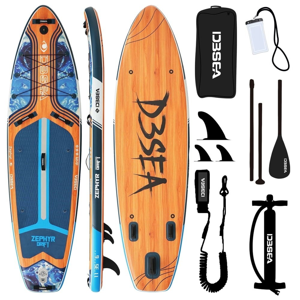 Genreen 11-Foot Inflatable Stand Up Paddle Board: $149.99 Genreen 11-Foot Inflatable Stand Up Paddle Board: $149.99