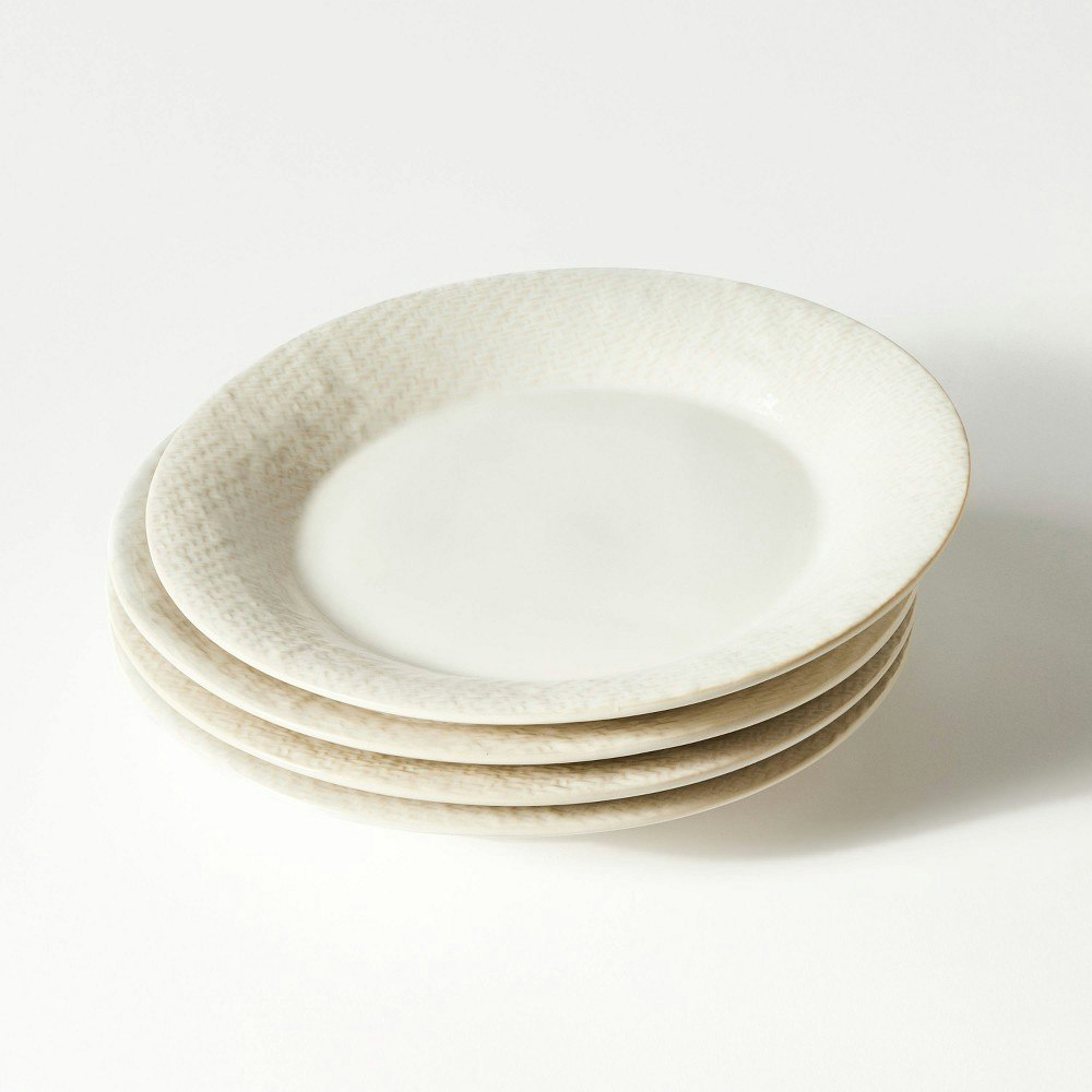 Threshold 10.75-Inch Stoneware Dinner Plate 4-Pack: $24